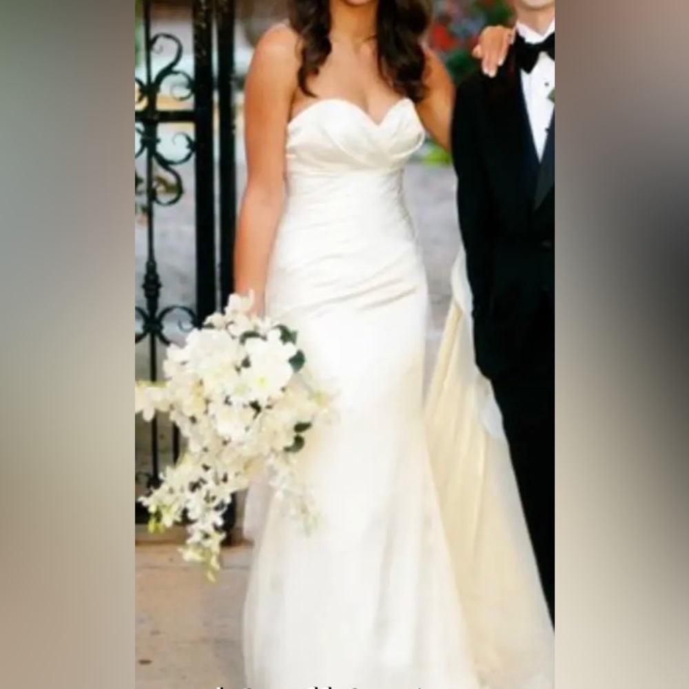 Custom Winnie Couture bridal gown. 100% silk charmeuse.